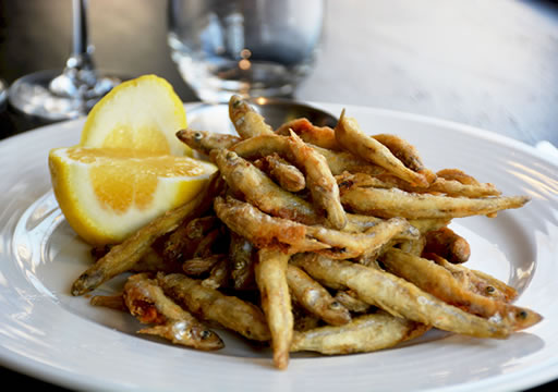 Friture d'éperlans de Vin et Marée