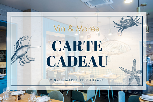 Carte cadeau - Restaurant Vin et Marée, à Paris